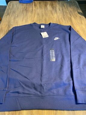Nike Men's Crewneck Sweatshirt Size XXL NWT Navy color